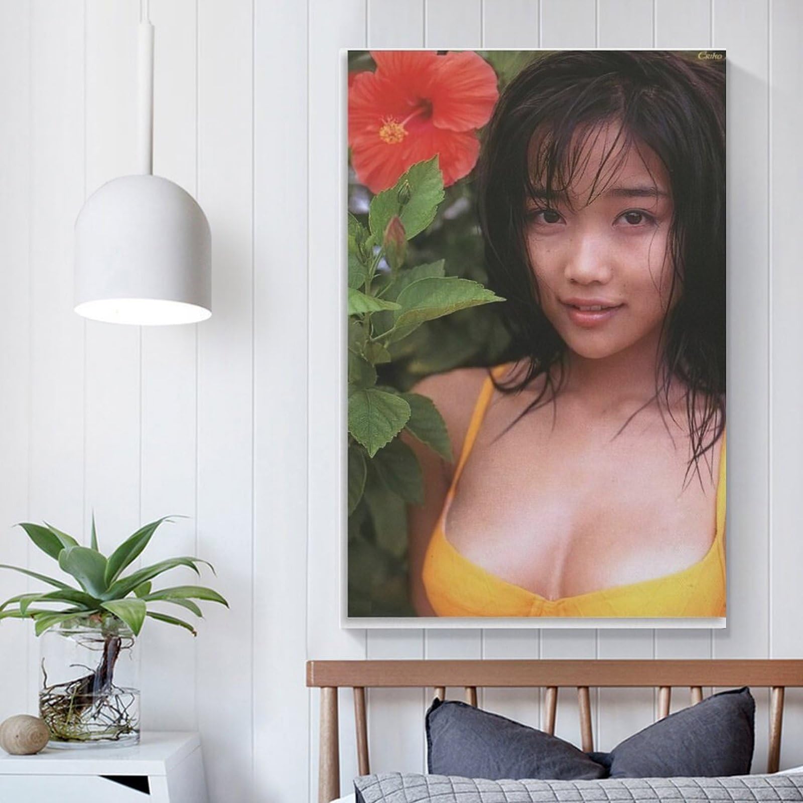 Amazon.co.jp: 佐藤江梨子 写真 ビキニ 写真ポスター4 キャンバス